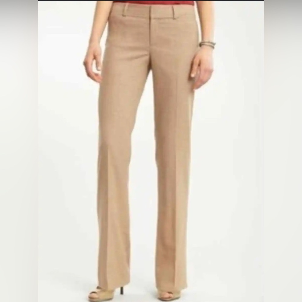 Banana Republic Tan Boot Cut Dress Pants